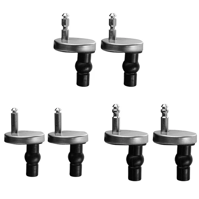 Tapa de inodoro bisagra tapa de inodoro 55 mm tornillos de fijación alta calidad