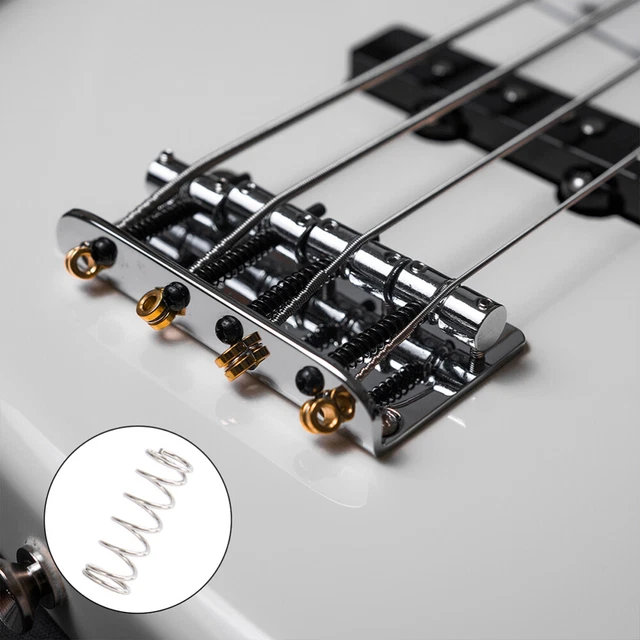 TOYANDONA 20 perline per corde per chitarra, in metallo resistente, per