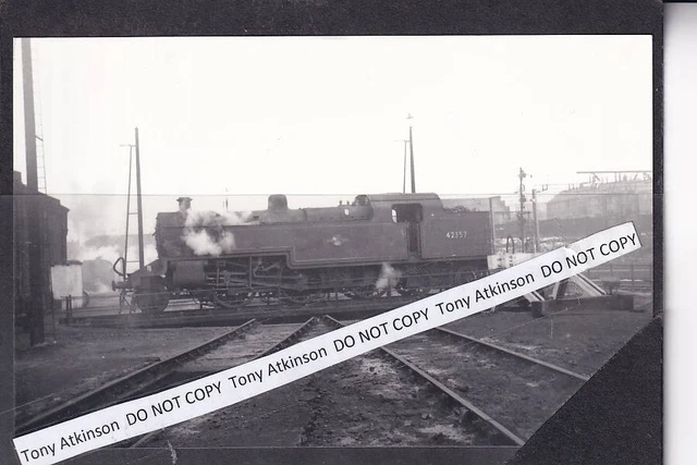 BRITISH RAILWAYS Ex Lms Fowler 264T No.42357 Stockport Photo
