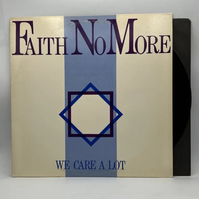 Faith No More - We Care A Lot - 1985 US 1st Press Album (EX/NM) Ultrasonic Clean