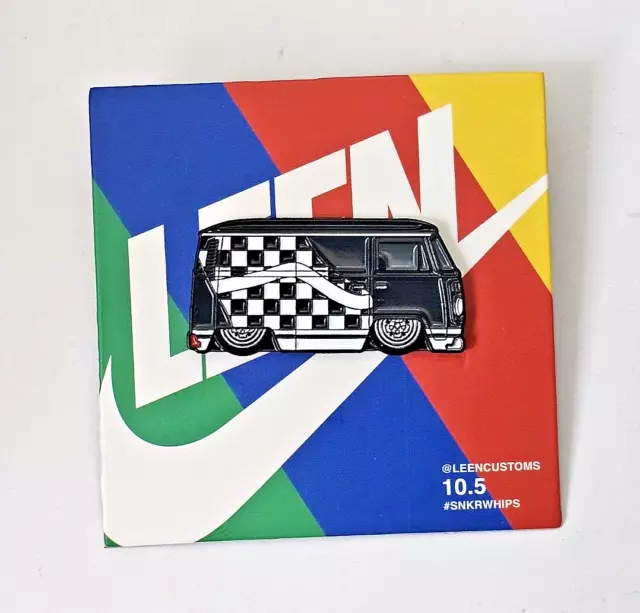 Leen Customs: SNKRWHIPS T1 Van Limited Edition Enamel Pin #79/150