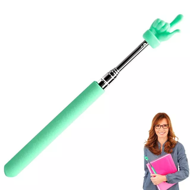 Einziehbarer Lehrerzeiger Telescopic Teaching Zeigerstick für Klassenzimmer