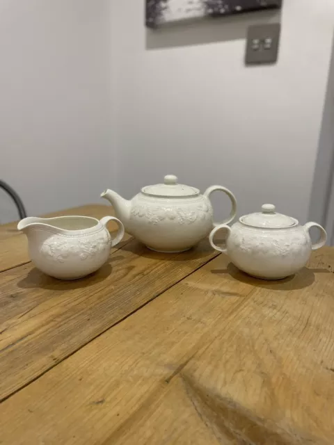 Lovely Cream Tea Pot, Sugar Bowl and Milk Jug  Never Used