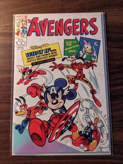 Amazing Spider-Man 17 Nm Pastrovicchio Disney100 Mickey Mouse What If? Variant