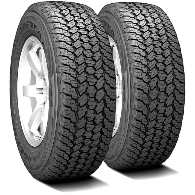 2 Tires Goodyear Wrangler All-Terrain Adventure With Kevlar 265/50R20 107T A/T