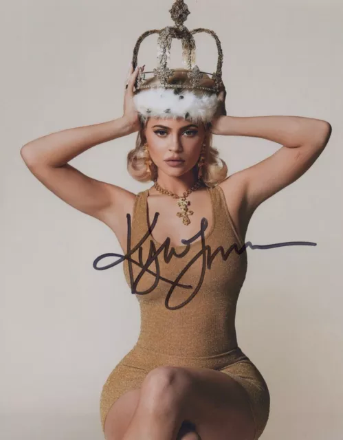 Kylie Jenner authentic signed autographed 8x10 photograph holo COA