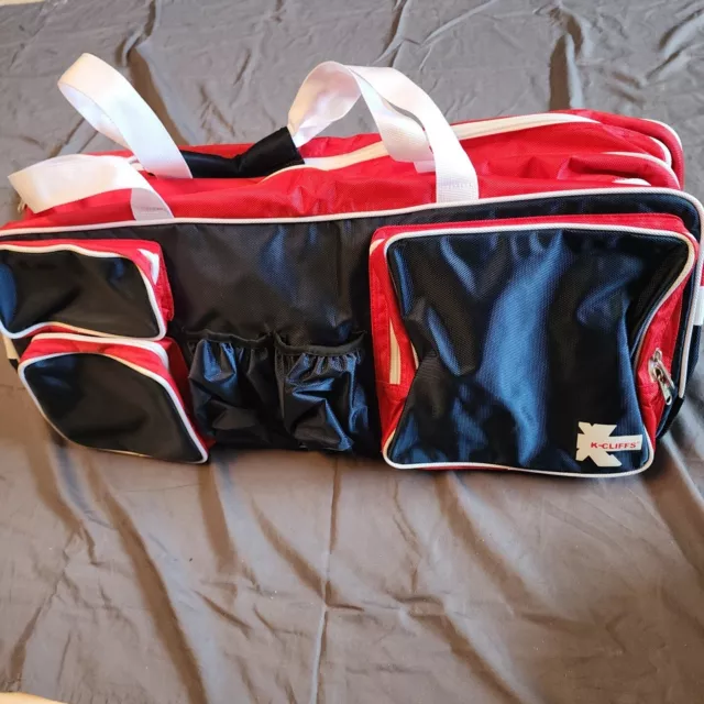 K-Cliffs Tennis Raquet Bag Deluxe, Ballistic Nylon Travel Duffel Shoe