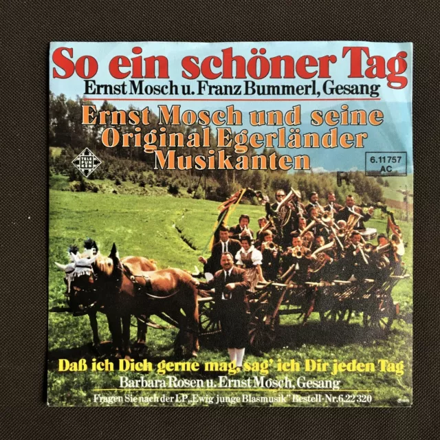 Ernst Mosch/ So ein schöner Tag / 7"Single von 1978