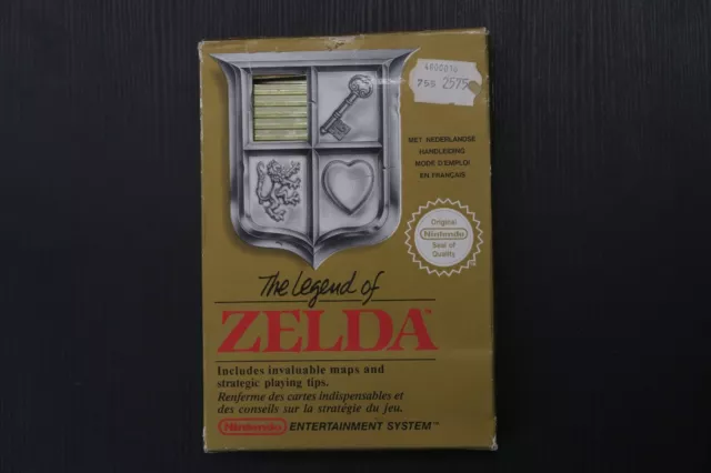 The legend of zelda Nintendo NES Complet PAL FRA