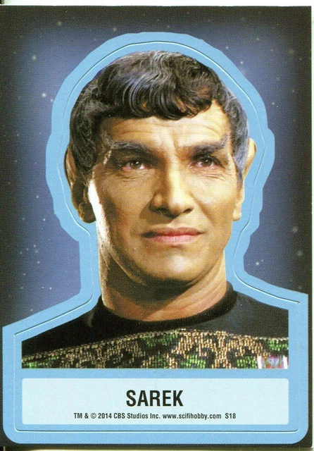 Star Trek Aliens Chase Sticker S18 Sarek