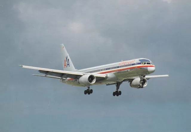 Carte Postale Avion - American Airlines - Boeing 757