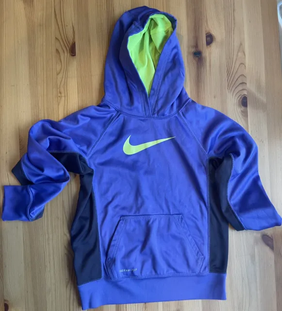 Nike Girl’s THERMA-FIT KO 2.0 Pullover Hoodie Size Medium Excellent Condition