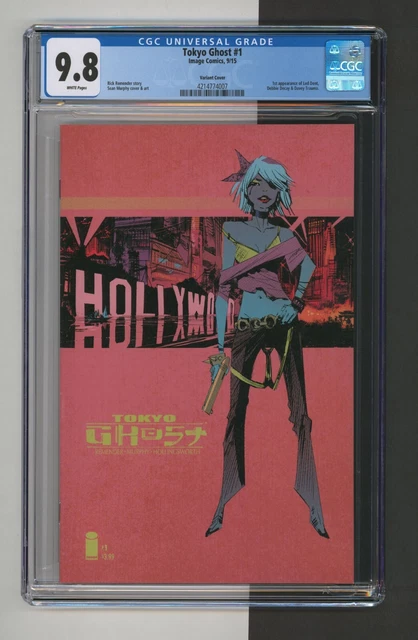 Tokyo Ghost #1, CGC 9.8, Murphy Variant, 1st App Dent, Decay, Trauma, Image 2015