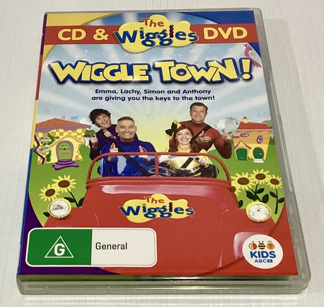 THE WIGGLES WIGGLE Town! CD + DVD Region 4 ABC For Kids 21 Episodes ...