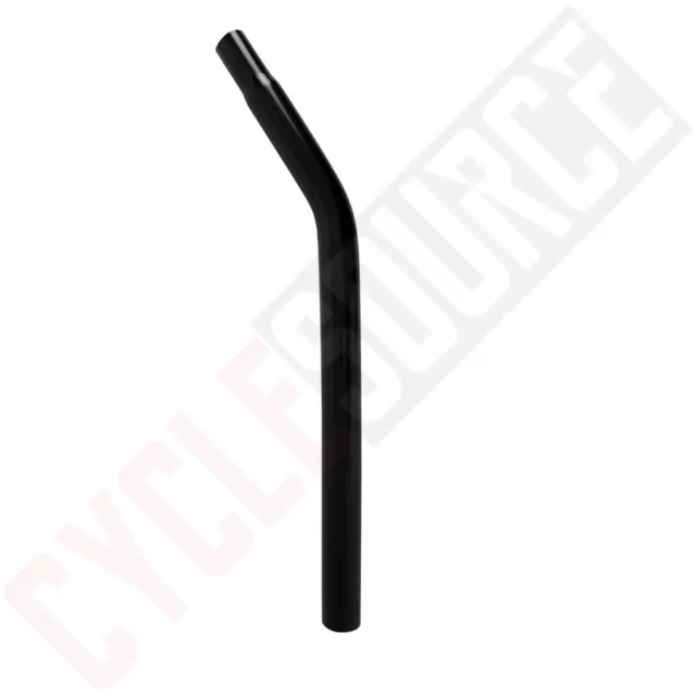 ENIX BMX PRO+ CRO-MO Layback Seat Post without Support 25.4mm Black