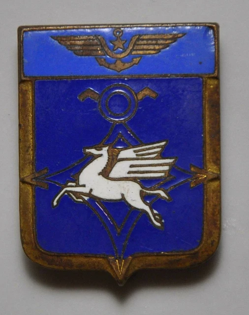 Patch Vintage Original 7° GALDIV 1957 ALAT AFN (Algérie) - Armée De Terre Française, Hélicoptères