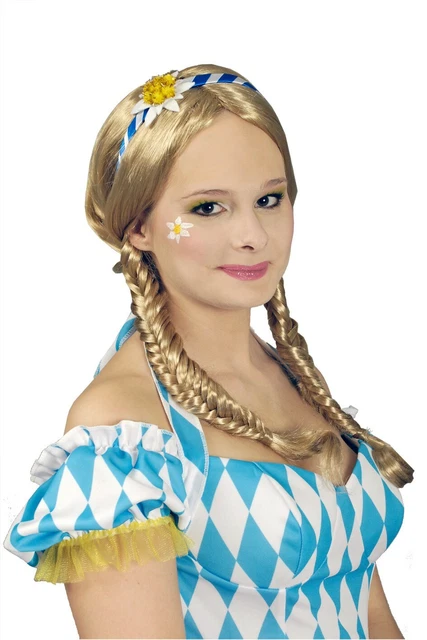6 Stück Oktoberfest Haarreifen Set - Bayrische Dirndl Kopfschmuck Bierfest Accessoires