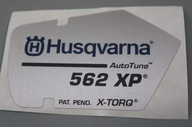 Husqvarna 562 XP Aufkleber Decal Typenschild Art.Nr. 523035605 523 03 56-05