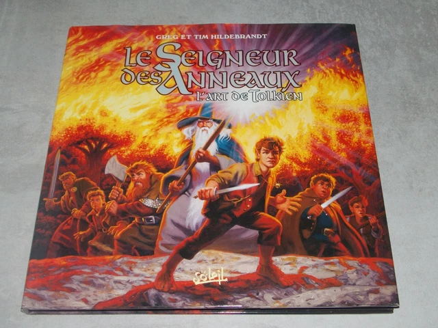 LIVRE LE SEIGNEUR Des Anneaux L'art De Tolkien Hildebrandt EDITION