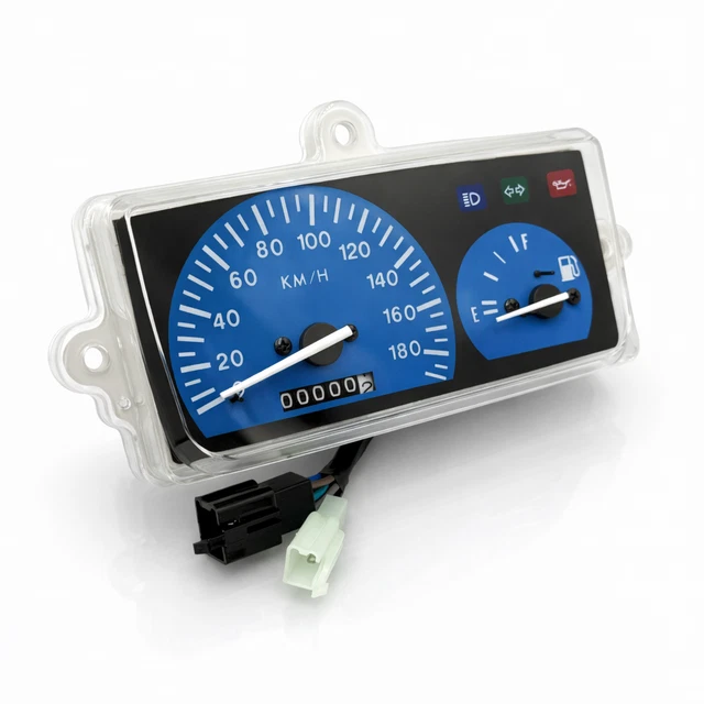 Contachilometri Per MBK 50 Spirit 1999-2003 – Tachimetro 190 Km/h Con Indicatori Carburante E Spie, Nuovo