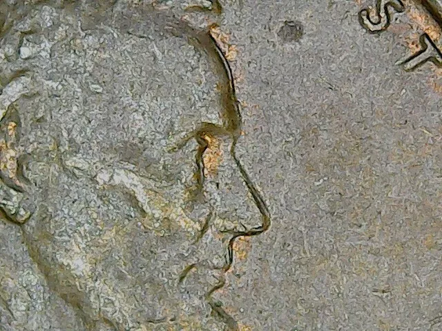 1969S Lincoln Cent, Double "Face Profile"