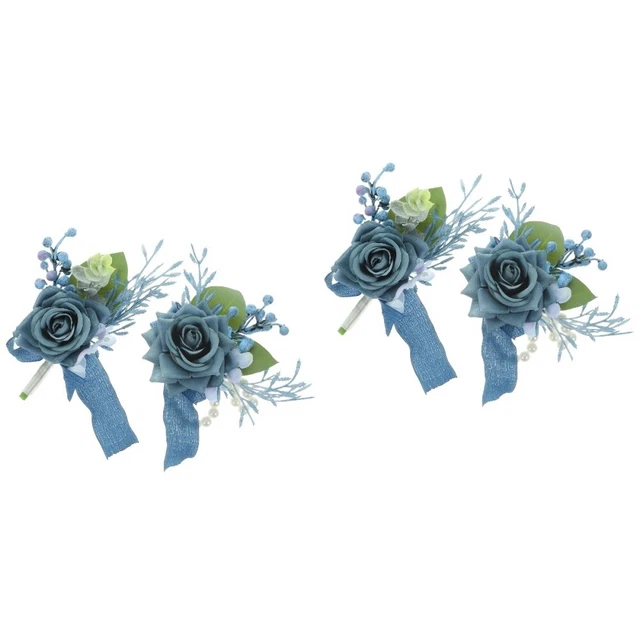 2 juegos de elegante conjunto rústico de corsé y botones para decoración de bodas