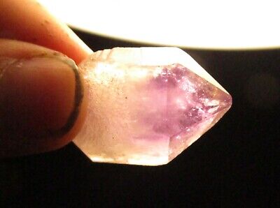 Hourglass Amethyst Crystal from Bou Oudi, Morocco