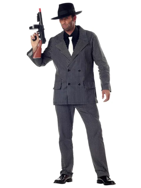 Gangster Mobster 1920s 30s 60s Mob Mafia Chicago Mens Costume