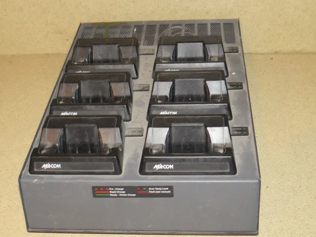 ^^ M / A-com Universale Rapido Multi Caricabatterie Base Bml161 79/20 6 Bays