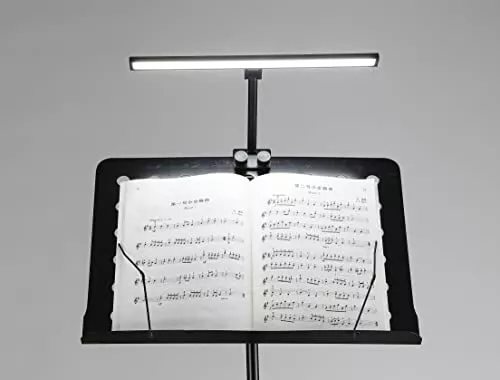 Music Stand Lights Clip On LED Rechargeable with Built-in 4000mAh Lithium Bat...