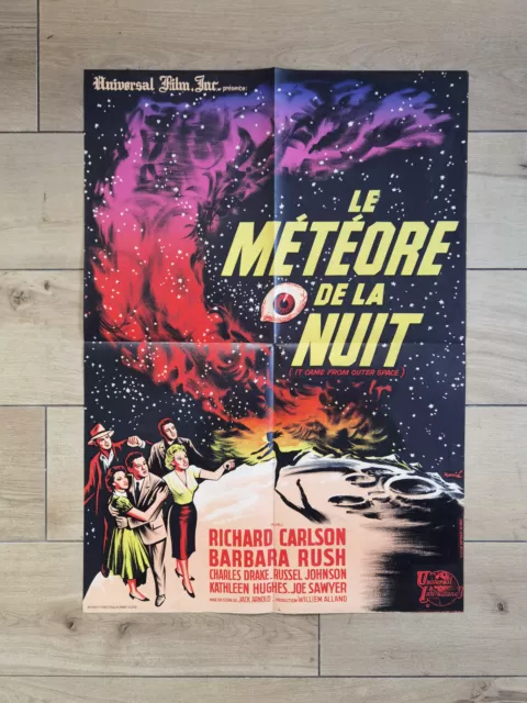 Affiche de cinema - Le Météore de la Nuit 60x80- Soubie - 1953