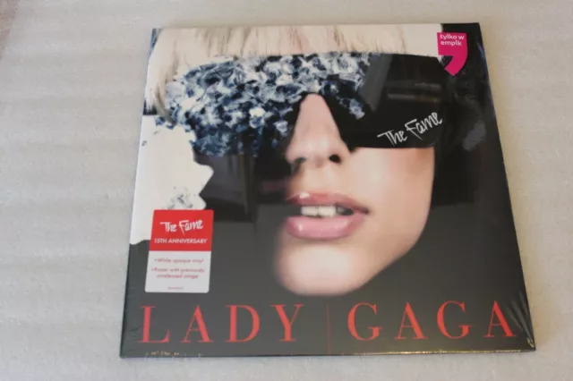 Lady Gaga - The Fame (15th Anniversary) Walmart Exclusive Opaque White  Vinyl + Poster - 2 LP - Pop (Interscope)