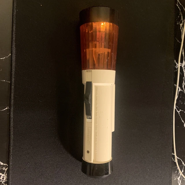 VINTAGE VELAMP Brand ITALY Large flashlight/Made in ITALY.