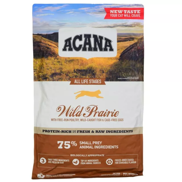 Comida para gato Acana Cat TF Regionals Wild Prairie Pollo Pavo 4,5 Kg