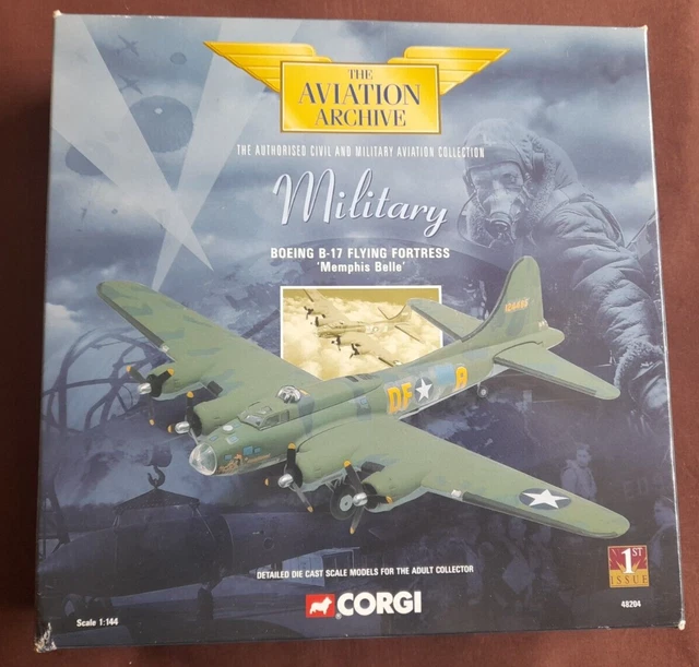 BC014 CORGI AA48202 1:144 Boeing B-17G Flying Fortress Sally B A+/b
