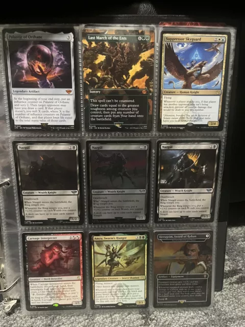 Magic The Gathering: MTG Card Misc Collection Binder Lot
