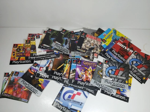 playstation manuals