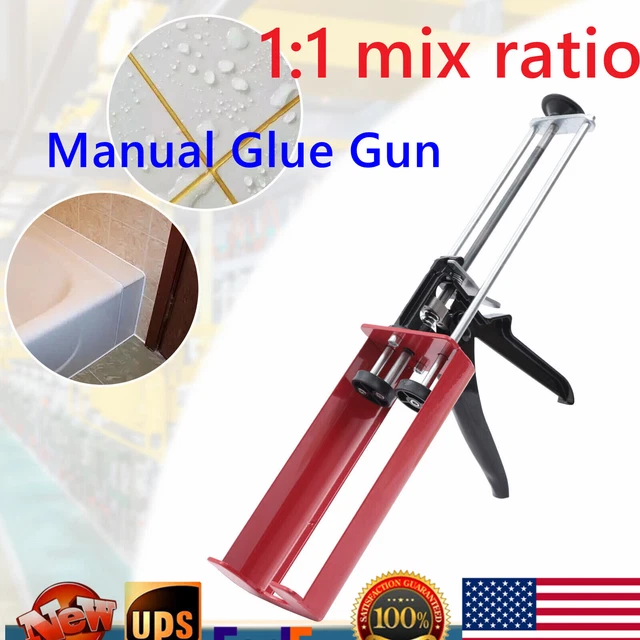 1:1 Manual Caulking Epoxy Applicator Gun Cartridge Applicator For Bond Panel TOP