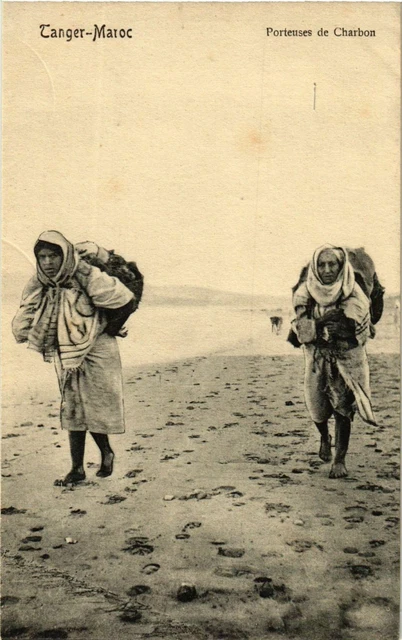 CPA AK MAROC TANGER - Porteuses de Charbon (199424)