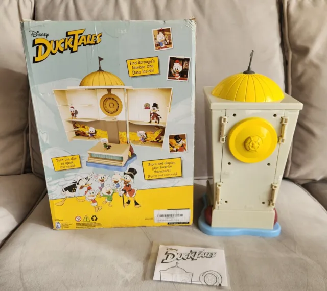 Disney's DUCK TALES Uncle Scrooges Money Bin Vault With Manual & Dime  NIB