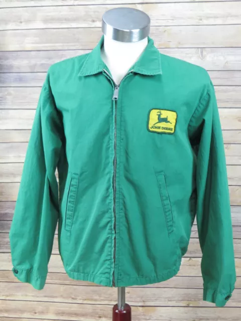 VINTAGE C. 60'S/70'S John Deere Advertising Work Jacket Louisville  Sportswear Sm £71.12 - PicClick UK
