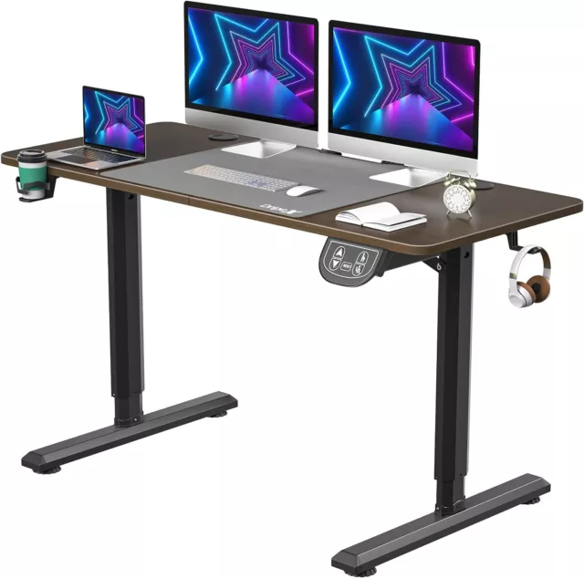 Electric Standing Desk Height Adjustable Sit to Stand Table Computer Workstation