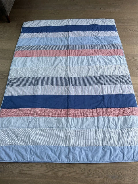 Colcha reversible Laura Ashley niños azules junto al mar colores