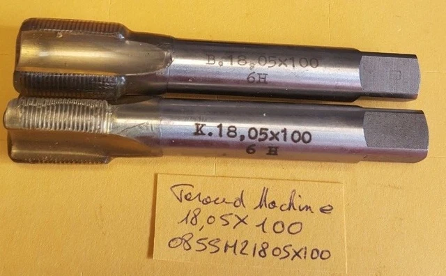 Taraud Machine HSS M22x2.5 (22x250) - Marque ASTRA - Neuf (Destockage)