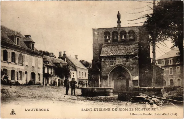 CPA Saint-Etienne De Riom-Es-Montagne FRANCE (1304340)