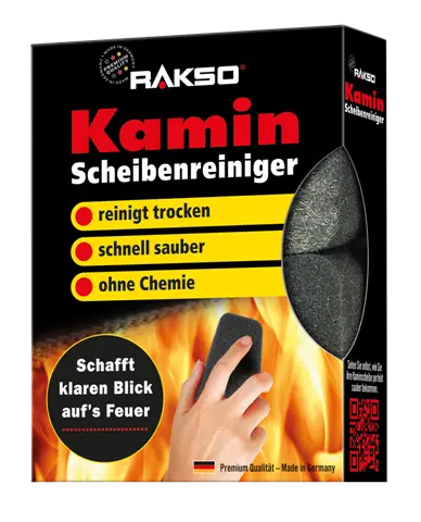 Rakso Kamin Scheiben Reiniger - 2 Stück