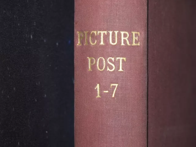 PICTURE POST Vol 1 No 1 - 7 1938 BOUND VOLUME History of Gt Britain in pictures