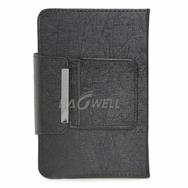 US For 7" 8" 10" 10.1" Tablets Universal Folio Leather Case Keyboard Stand Cover