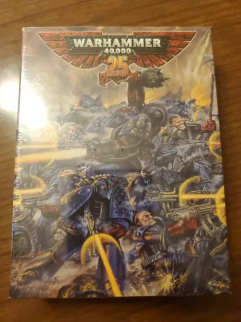 Warhammer 40K Limited Edition Space Marine Captain Wh40K 25Th Anniversary Nisb