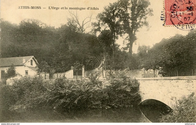 13191 cpa 91 Athis Mons - l'Orge et la Montagne d'Athis